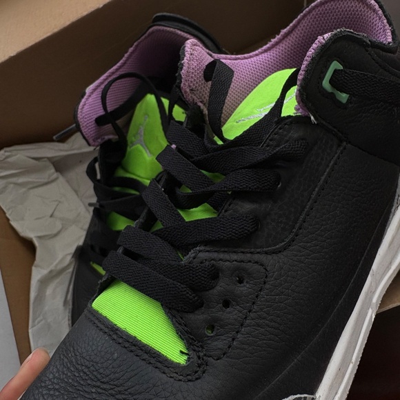 Jordan 3 Retro Electric green - Picture 3 of 4